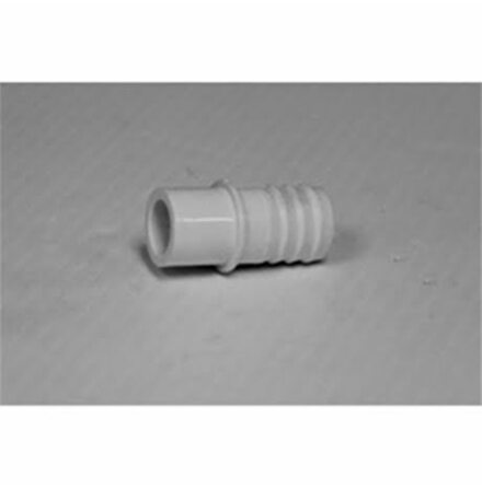 PVC Skarvmuff 1/2&quot;-3/4&quot; hane/slang rillad CS